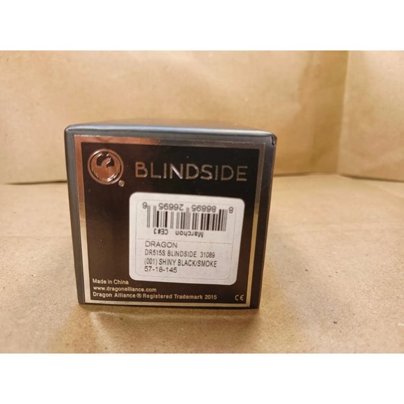 Dragon Alliance DR 515S Blindside Sunglasses Shiny Black / Smoke 886895266956 - Picture 3 of 10